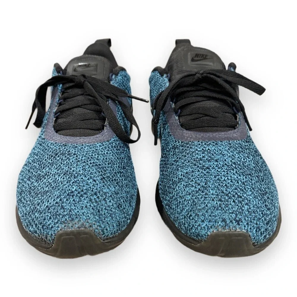 Nike Lunarestoa 2 SE Men‎ Photo Blue Black Running Shoes 821772-400 Size 10.5